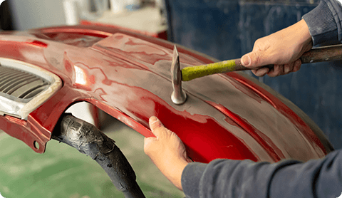 板金修理のイメージ